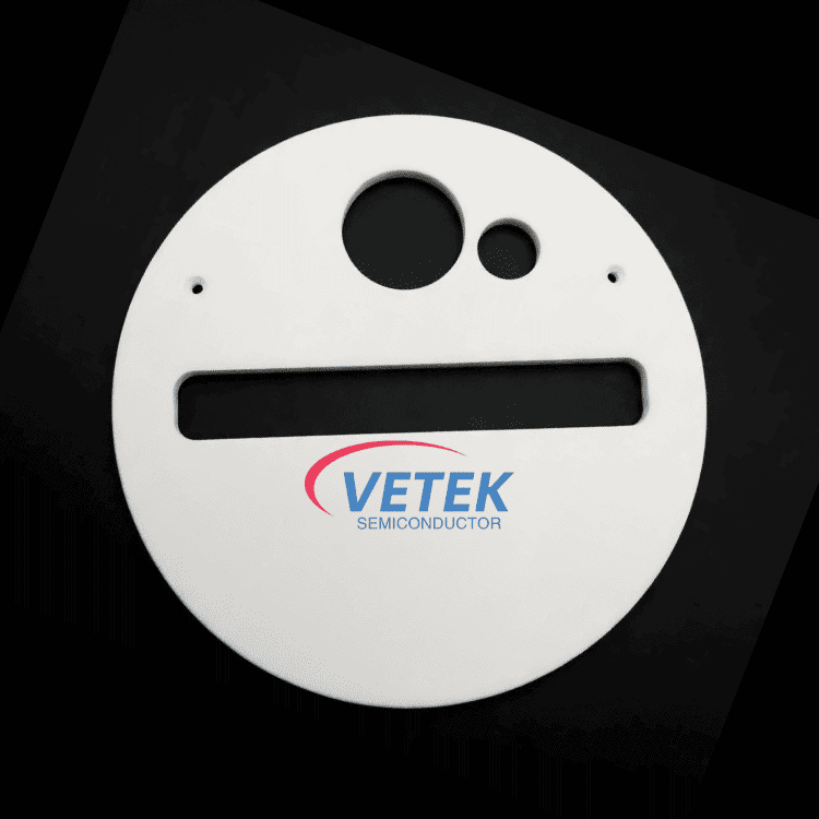 Visoko čist neprozoren kvarčni ščit in zaklop za MOCVD