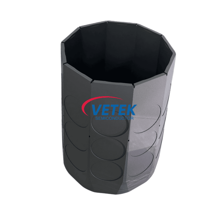 Epitaksialna reaktorska komora s prevleko iz SiC