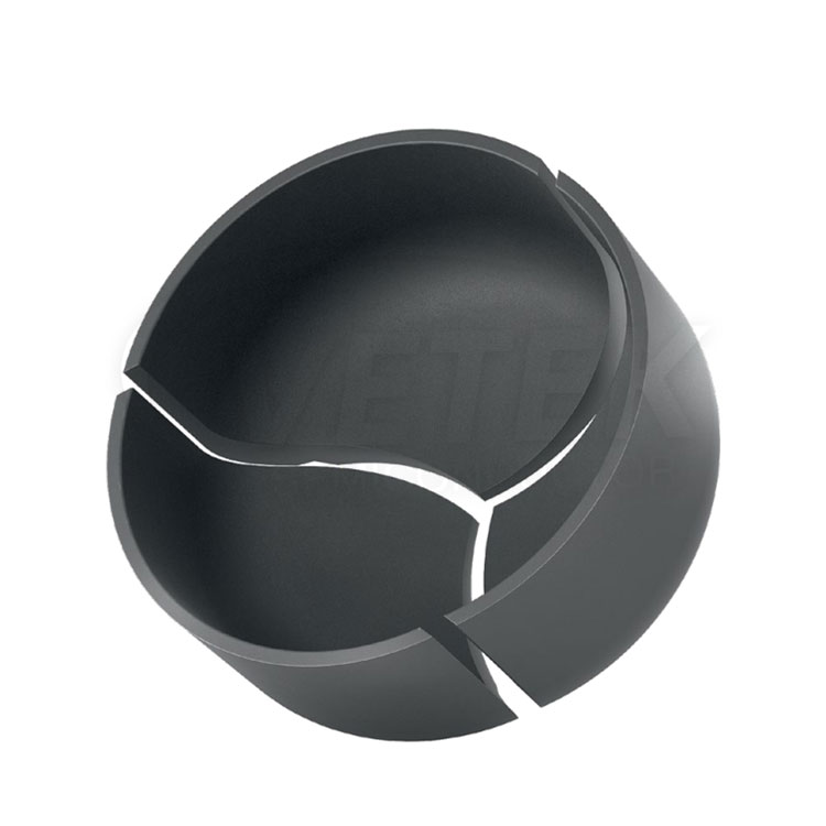 Tri-Petal Graphite Crucible